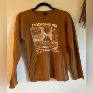 Radiohead band long sleeve